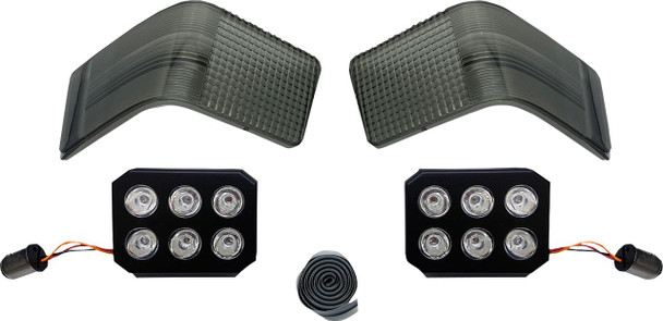  CUSTOM DYNAMICS LED Light - Tour-Pak - Smoke CD-TP-13-S 