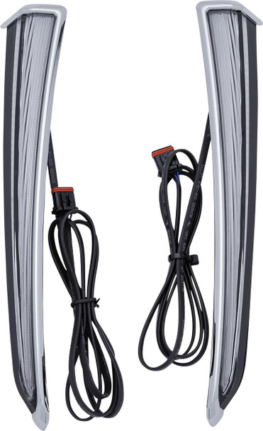  CIRO Lower Fairing Lights - Chrome 45800 