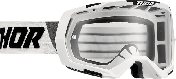 THOR Regiment Goggles - White/Gray - Clear 2601-2801