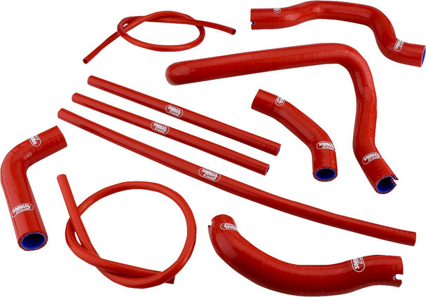 SAMCO SPORT Samco Sport Ducati Monster 2021-2023 Red Radiator Hose Kit DUC35-RD 