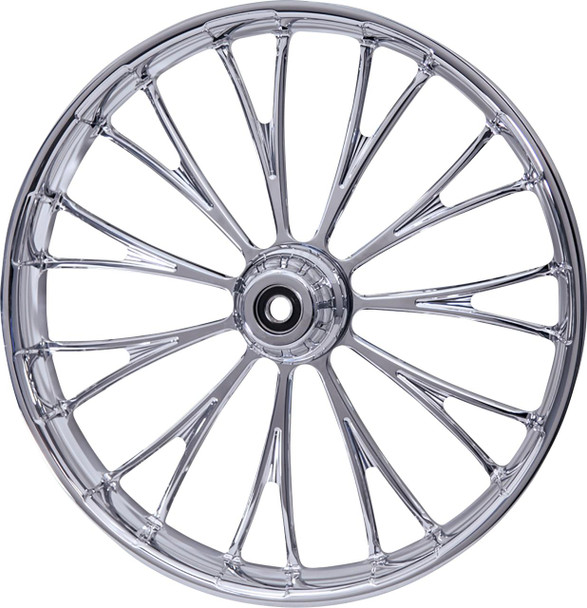 RC COMPONENTS RC Components Dynasty Front Wheel 21x3.5 Chrome Dual Disc ABS 2014-2022 FLH 213HD031A21117C 