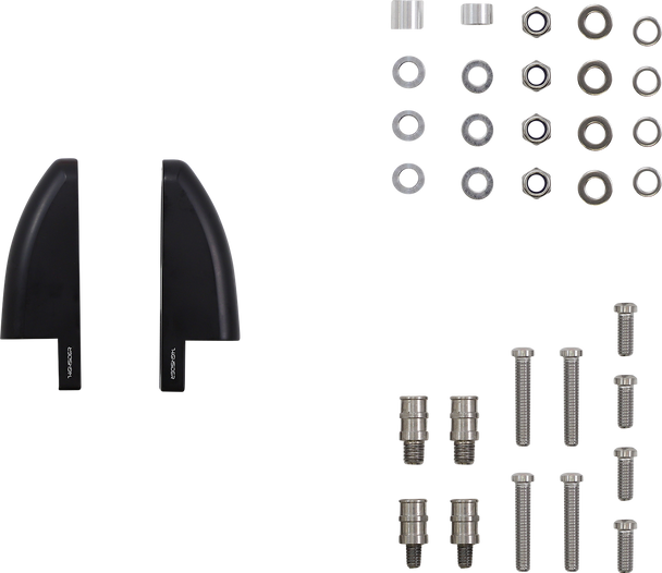 HIGHSIDER Adapters - Fairing/Mirror - 77.5 mm - Set 304-030