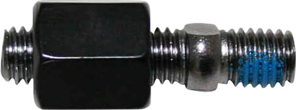 HIGHSIDER Mirror Adapter - Black - M8 x 1.25 304-045