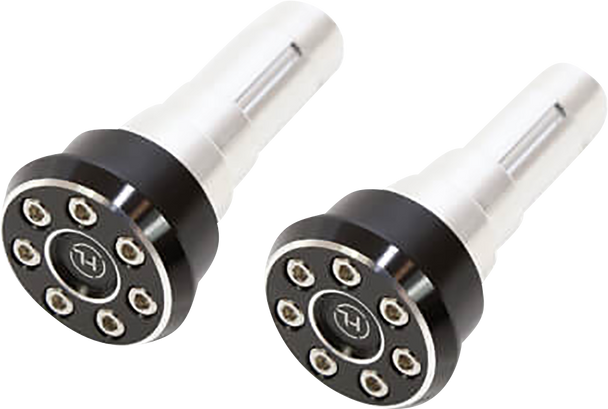 HIGHSIDER Bar End Weights - Conero - Type 2 - Black Gloss 161-036