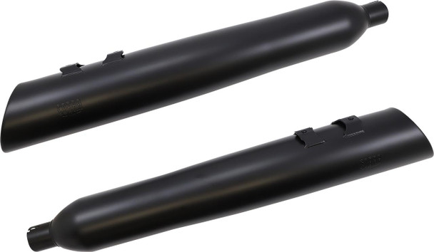  COBRA 4-1/2" NH Series Mufflers - Black 6288RB 