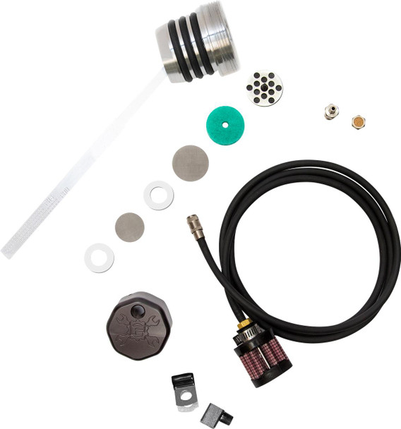  FEULING OIL PUMP CORP. Vented Dipstick - Black - Dyna 3094 