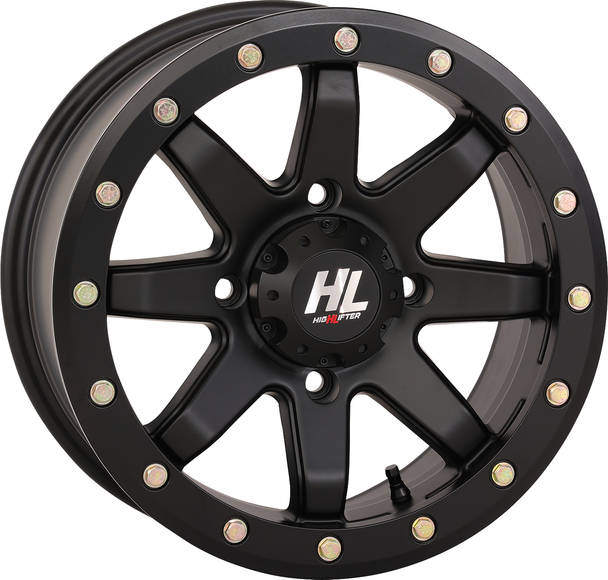 HIGH LIFTER Wheel - HL9 Beadlock - Front/Rear - Matte Black - 15x7 - 4/137 - 4+3 15HL09-1436