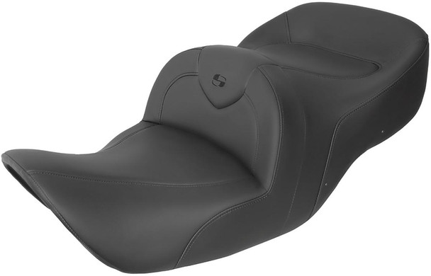  SADDLEMEN RoadSofa* Seat - without Backrest - Black w/ Black Stitching - GL1800 '01-'10 H01-07-187 