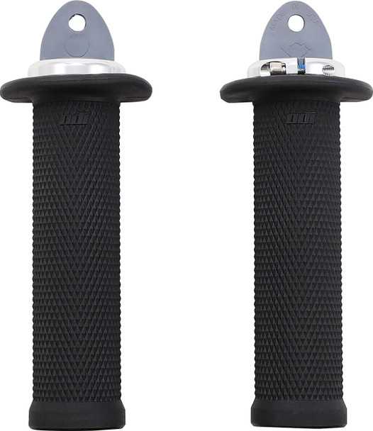  ODI Grips - Ruffian - ATV/PWC - Black/Silver J33RFB-S 
