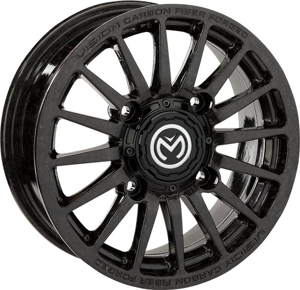 MOOSE UTILITY Wheel - 325X Carbon Fiber - Front/Rear - Black - 15x6 - 4/156 - 5+1 325-1561565-150