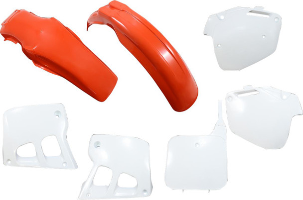  UFO Body Kit - OEM '91 Red/White - Honda - CR 125/125R/250R HOKIT097-999 