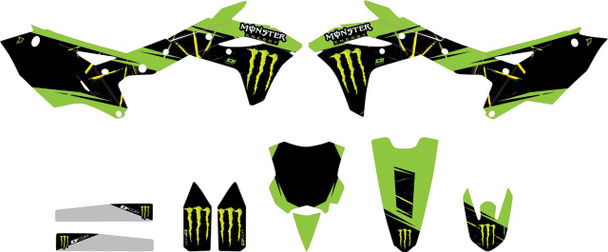  D'COR VISUALS Graphic Kit - Monster - Slash 20-20-134 