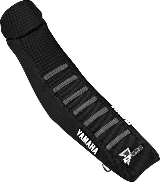 D'COR VISUALS Seat Cover - Black w/ Gray Ribs - YZ '22-'24 30-50-147 