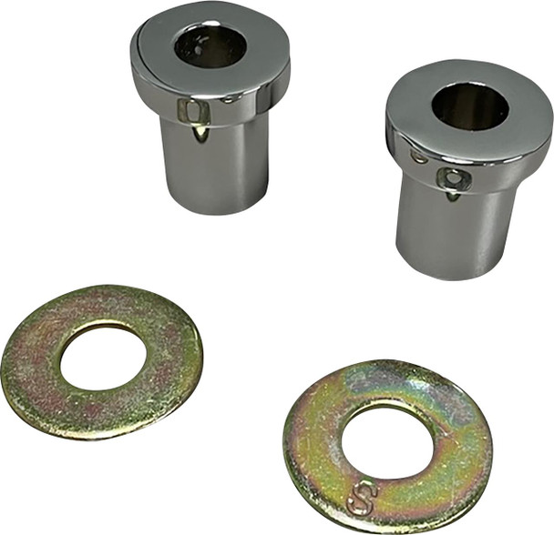  LA CHOPPERS Riser Bushings - Solid - Chrome LA-7400-55C 