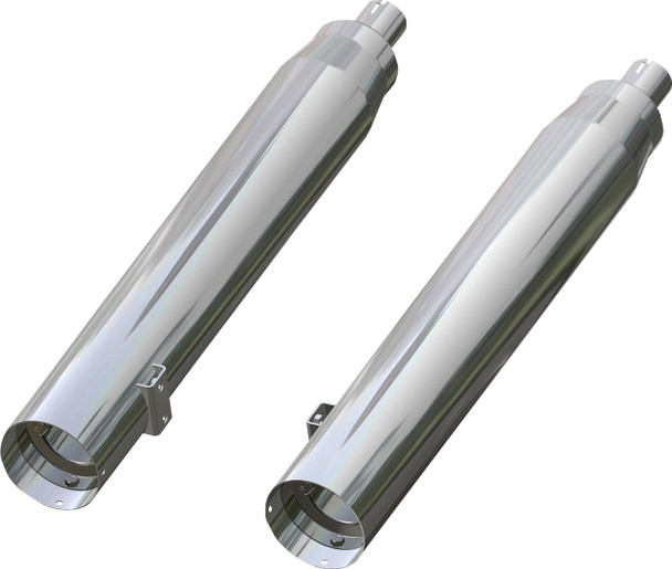  KHROME WERKS 4-1/2" War Hammer Mufflers - Chrome 202230 