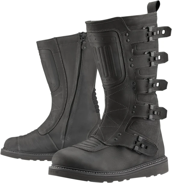  ICON Elsinore 2* CE Boots - Black - Size 9.5 3403-1212 