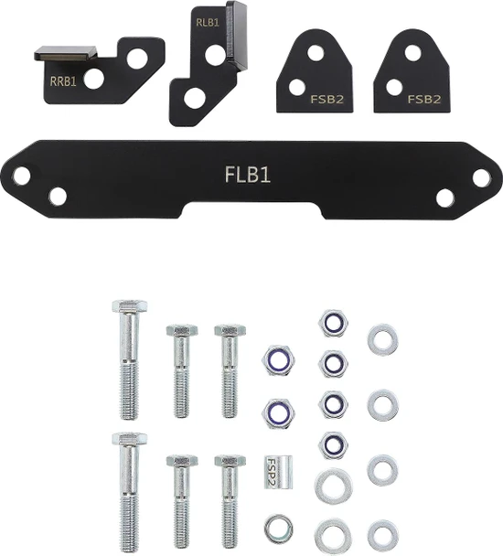 DEMON Demon Powersports 2" Bracket Lift Kit for 2014-2016 Honda Foreman 500 PABL-4003HD 