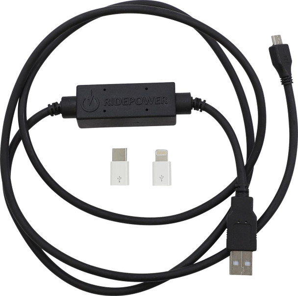  RIDEPOWER Phone Charging Cable - USB to Micro USB - 4' 1248USBMUSB4FT 