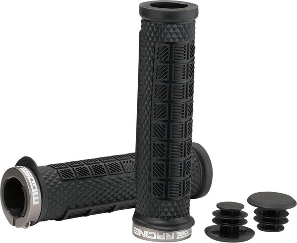  MOOSE RACING Mountain Bike Lock-On Grips - Black - 129 mm PRO-K524EP1-OD 