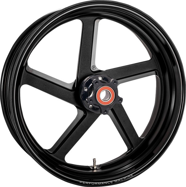  PERFORMANCE MACHINE (PM) Wheel - Pro-Am Race - Rear - Single Disc/with ABS - Black Ops* - 17x6 1269-7716R-PROAP-SMB 