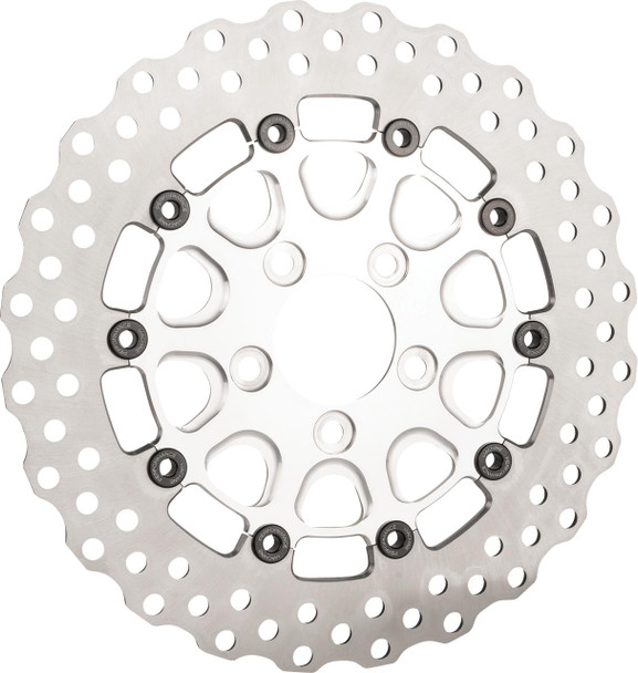  SLYFOX Front Rotor - Raw - 11.8" 0133-1812S-M 