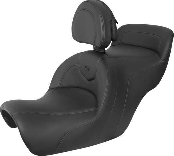  SADDLEMEN Roadsofa* Seat - Includes Backrest - Black H88-07-187BR 