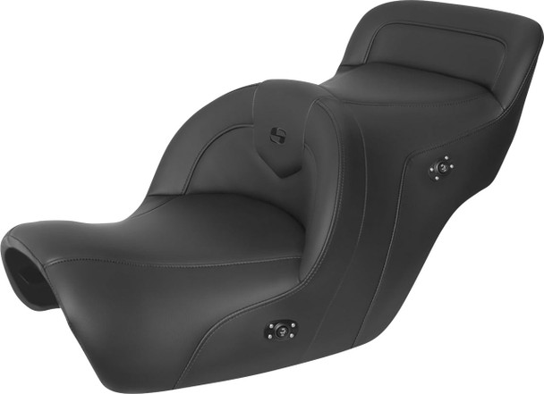  SADDLEMEN Heated Roadsofa* Seat - Without Backrest - Black H88-07-187HCT 