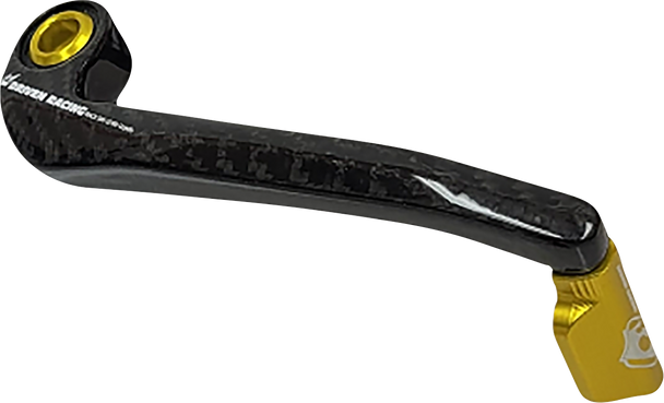 DRIVEN RACING Lever Guard - Carbon Fiber - Brake - Gold DCTDLG-1-GD