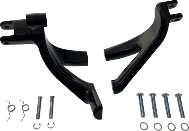  DRAG SPECIALTIES Conversion Mount - Gloss Black - FL D35-0224GB-1 