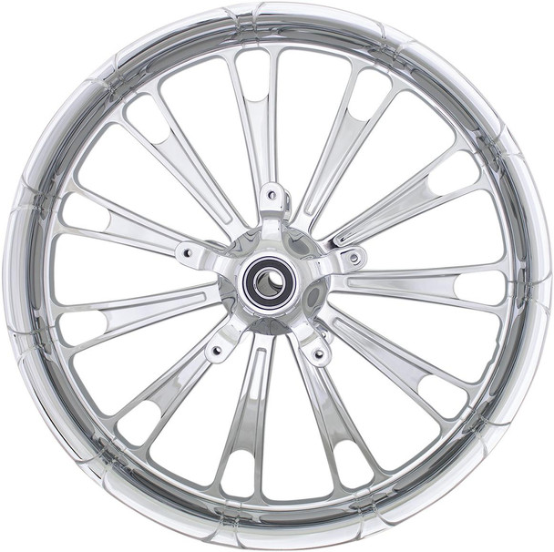  COASTAL MOTO Wheel - Fuel - Front - Dual Disc/with ABS - Chrome - 21x3.25 - FL FUL-213-CH-ABST 