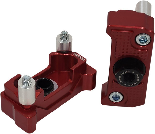  DRIVEN RACING Captive Axle Block Sliders - Red DRCAX-204RD 