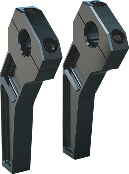  TODD'S CYCLE Risers - Pullback - 1" Clamping - 6" Rise - Black TD-R12-06B 