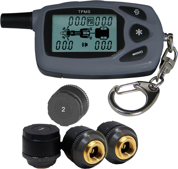 SHOW CHROME Bike and Trailer Tire Pressure Monitor System 13-317A