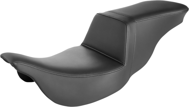 SADDLEMEN Tour Step-Up Seat - Smooth - Black - FL '08-'22 808-07B-194