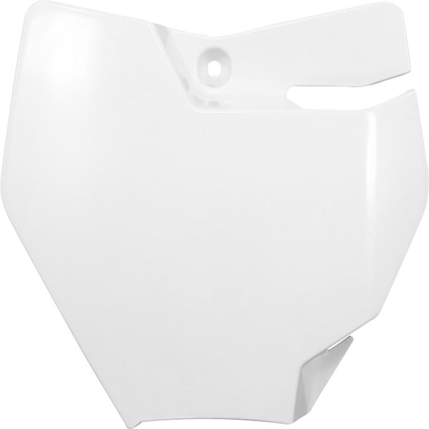  UFO Front Number Plate - White GG07106-041 