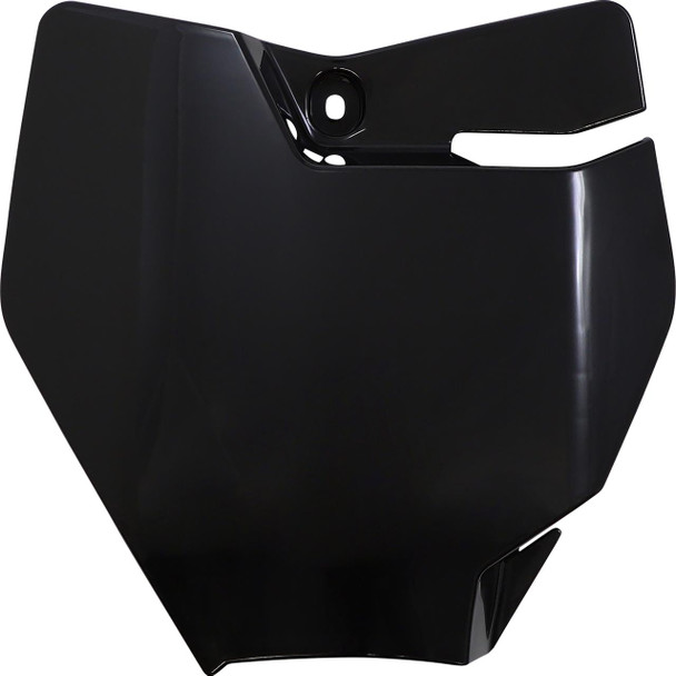  UFO Front Number Plate - Black GG07106-001 