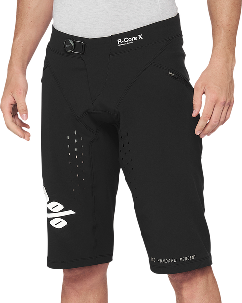 100% R-Core-X Shorts - Black - US 36 40002-00004