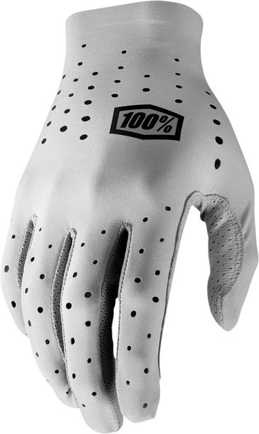  100% Sling MTB Gloves - Gray - Small 10019-00005 