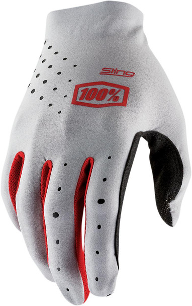  100% Sling MX Gloves - Gray - 2XL 10023-00019 