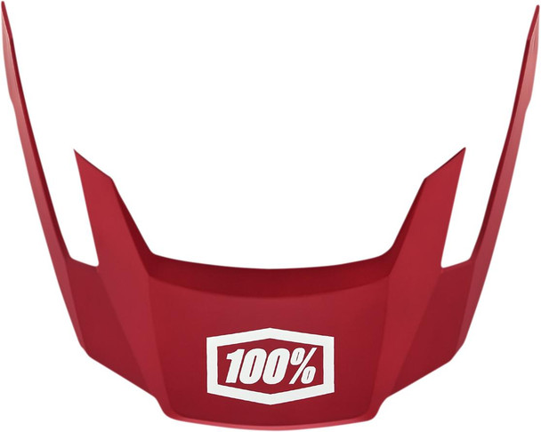  100% Altec Visor - Deep Red - XS/S 89025-00003 