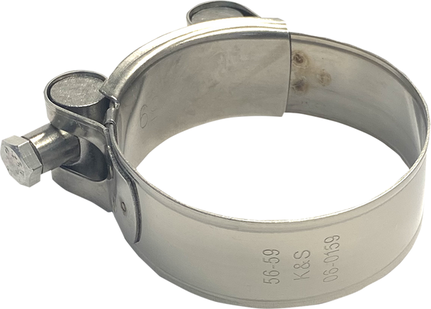K&S TECHNOLOGIES Exhaust Pipe Clamp - 2.20" - 2.32" 06-159