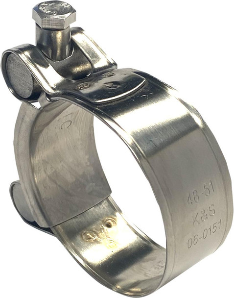  K&S TECHNOLOGIES Exhaust Pipe Clamp - 1.88" - 2.00" 06-151 