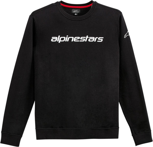  ALPINESTARS Linear Crew Fleece - Black/White - XL 1212513241020XL 