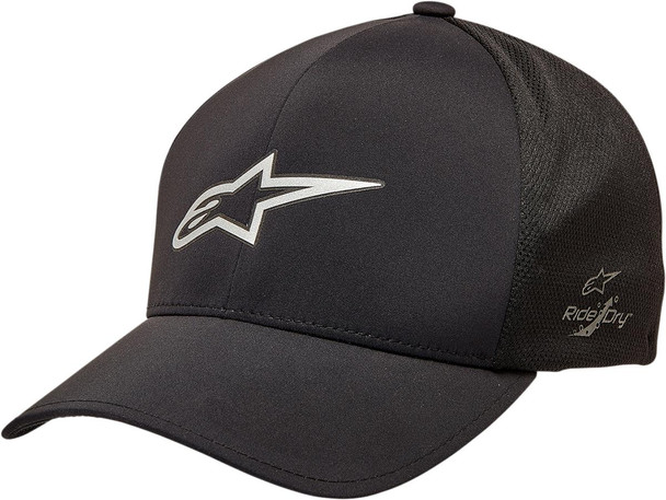  ALPINESTARS Ageless Mesh Delta Hat - Black - Small/Medium 12128110010SM 