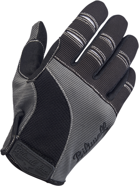 BILTWELL Moto Gloves - Gray/Black - 2XL 1501-1101-006