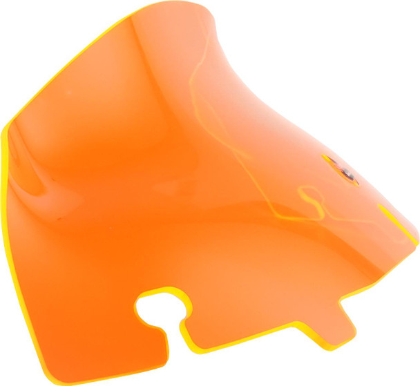  KLOCK WERKS Kolor Flare* Windshield - 6.5" - Orange Ice - FLH KWW-01-0643 