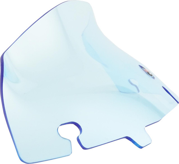  KLOCK WERKS Kolor Flare* Windshield - 6.5" - Blue Ice - FLH KWW-01-0642 