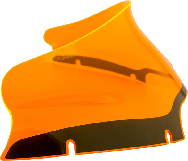  KLOCK WERKS Kolor Flare* Windshield - 6" - Orange Ice - FLTR KWW-01-0628 