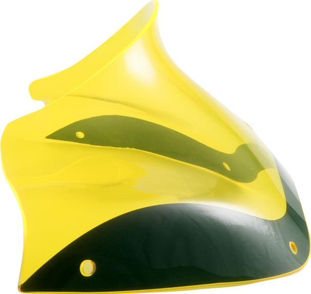 KLOCK WERKS Kolor Flare* Windshield - 8" - Yellow Ice - FLTR KWW-01-0624 