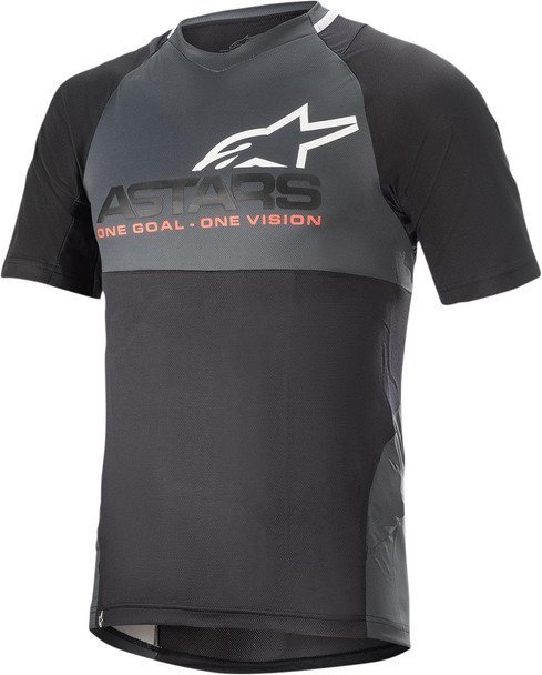  ALPINESTARS Drop 8.0 Short-Sleeve Jersey - Black/Coral - Medium 1766621-1793-MD 
